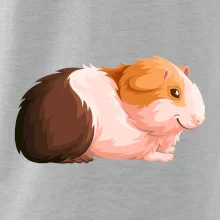 Morče - kreslené z boku