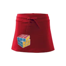 Rubikova kostka kreslená