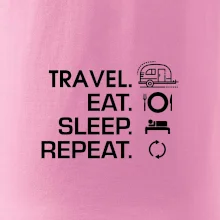 Eat sleep travel - Malý přívěs