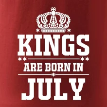 Kings are born in July