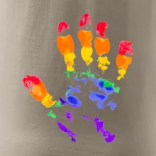 LGBT hand print