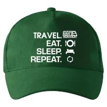 Eat sleep travel - Van