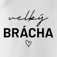 Velký brácha - nápis na prsou
