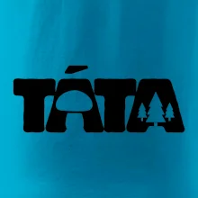 Táta nápis - houbař