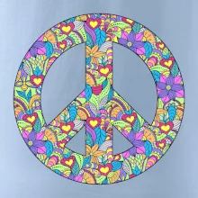 Peace symbol mandela