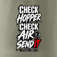 Kontrola zásobníku check hopper air paintball