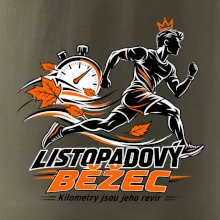 Listopadový běžec se stopkami a korunou