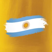Argentina vlajka okousaná