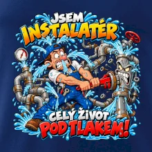 Instalatér celý život pod tlakem komiks