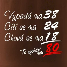 Vypadá, cítí se, chová se - 80 let