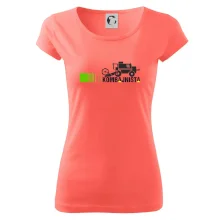 Kombajnista zelená a žlutá