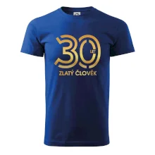 30 let zlatý člověk