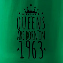 Queens are born in 1963