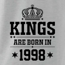 Kings are born in 1998