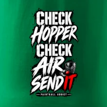 Kontrola zásobníku check hopper air paintball