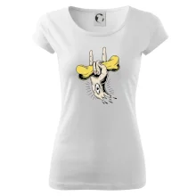 Rocková ruka kost a oko