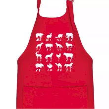 Zvířecí stopy s obrázkem zvířete - stopy zvířat