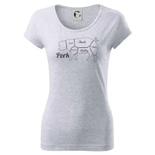 Prase nákres rozřezání