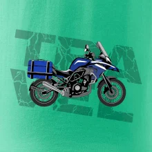 Cestovní enduro modré