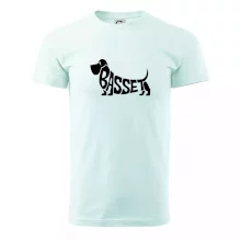 Basset nápis v těle