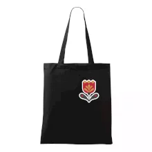 Folklor na prsu tulipán