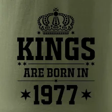Kings are born in 1977