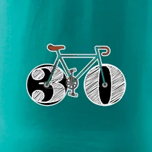Narozeniny 30 let na kole