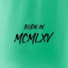 Born in - Římské číslo 1965