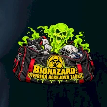 Biohazard otevřená hokejová taška