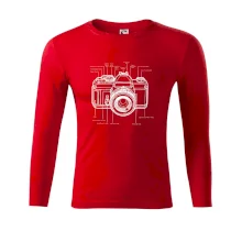 Nákres starý fotoaparát