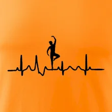 EKG tanečník muž