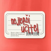 Nejlepší učitel sešit