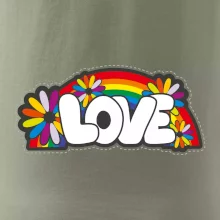 Love s duhou v pozadí