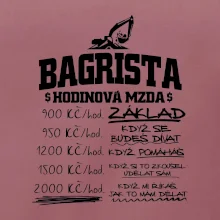 Hodinová mzda bagrista Hodinová mzda bagrista
