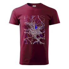 Jablonec nad Nisou - Mapa s vodními toky