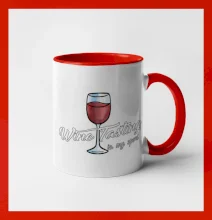 Wine tasting is my sport