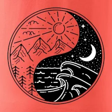 Yin & Yang hory a moře