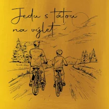 Cyklistika  - Jedu s tátou na výlet - Táta a syn