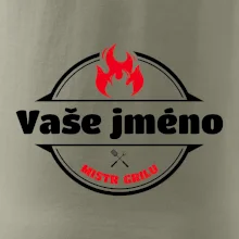 Mistr grilu erb - vlastní jméno