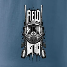 Černobílá maska field instinct paintball