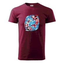 Yin & Yang Koi kapr - červený