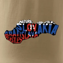 Mapy - názvy měst - Slovensko