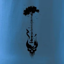 Kytara strom a lebka