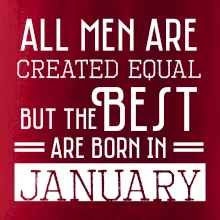 All men are created equal january