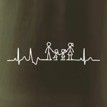 EKG rodina a dvě holky