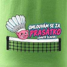 Badminton omluva za prasátko