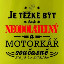 Je těžké být tak neodolatelný - motorkář