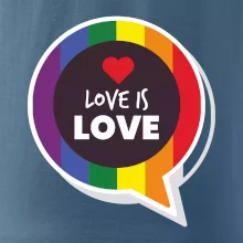 Love is love bublina