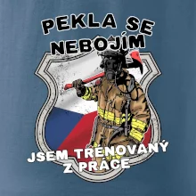 Hasič jsem trénovaný z práce
