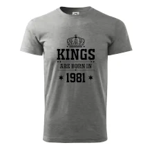 Kings are born in 1981